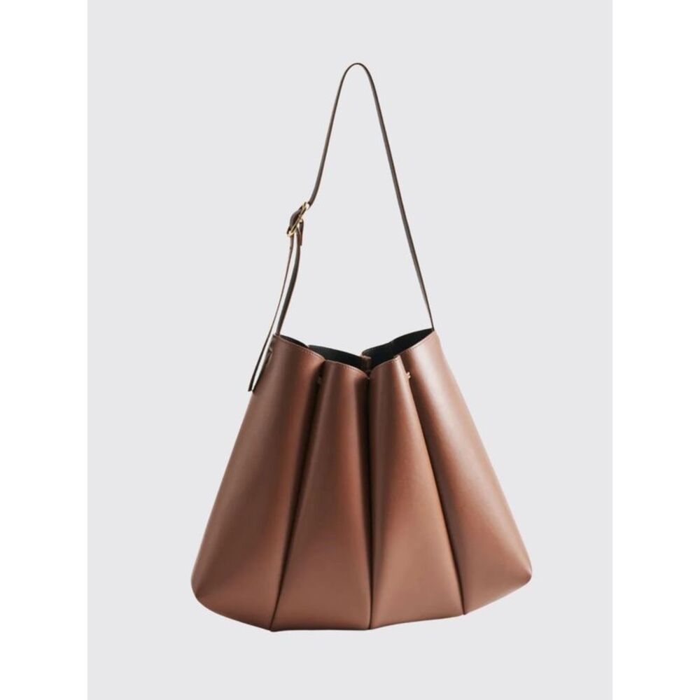Themoire Shoulder Bag Woman Brown
